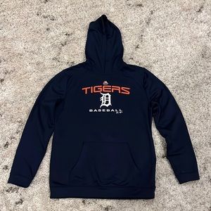 Kids Detroit Tigers Majestic size 18 navy hoodie